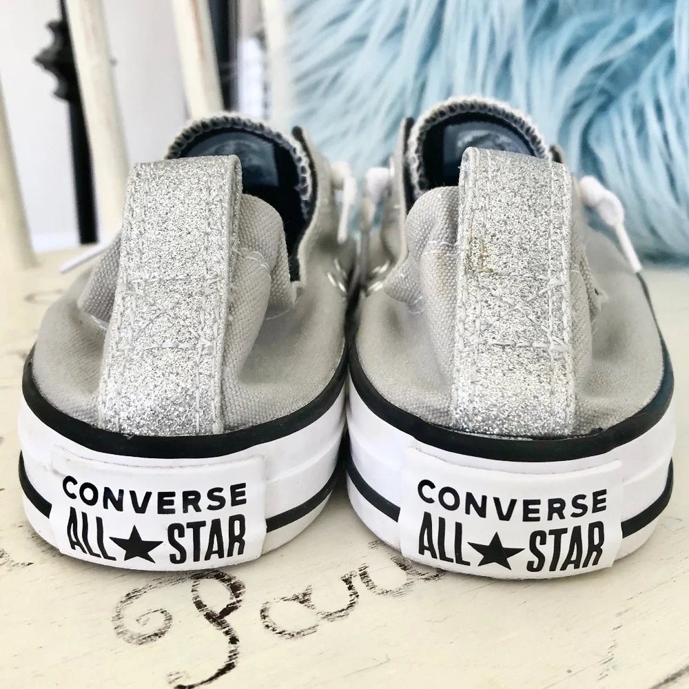 Converse, All Star, Shoreline, Classic, Slip On Sneakers, Womens, Size 6.5, Grey - Picture 10 of 16